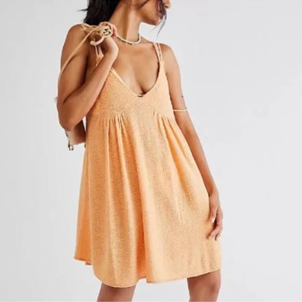 FP BEACH  Mercury Sweater Jumper Peach Tunic/ Dress NWT size M